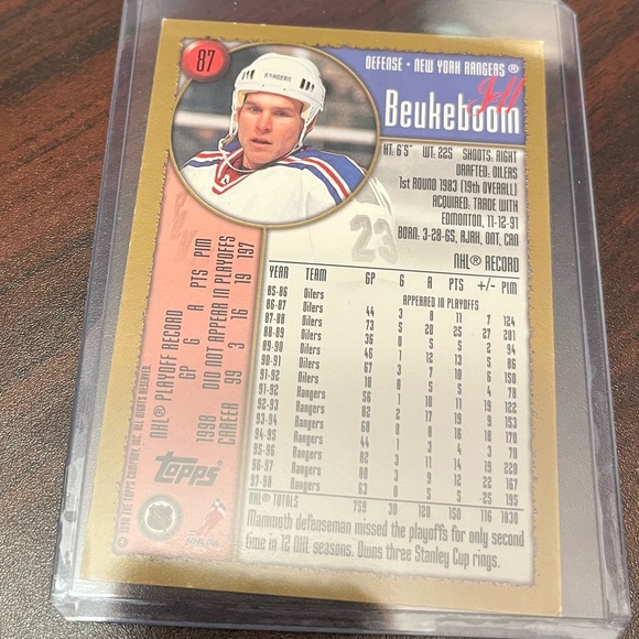 Set of 6 1997 1998 hockey cards Topps - Picture 7 of 13